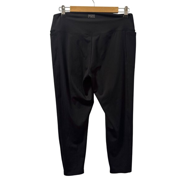 Pink Active Womens Black High-Waisted Leggings Sz XL legging - Picture 6 of 12